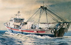 vaixell de pescadors 44x29 cm 