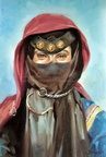 Dona amb burka -12M 61x38 cm 