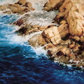 Roques a la mar 33x46 cm 